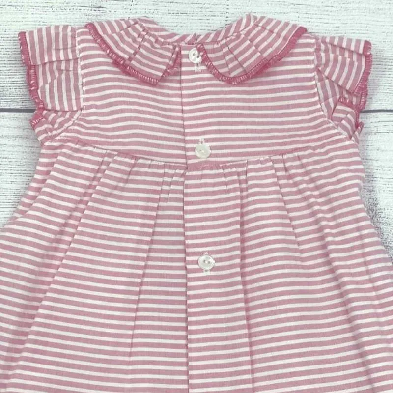 Vestido con capota bebe niña